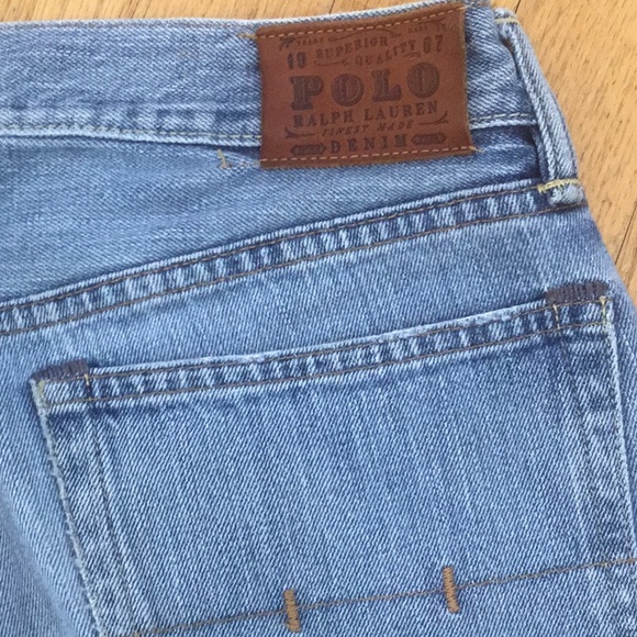 Polo by Ralph Lauren Blue Straight Jeans Timeless Style - Picture 3 of 5